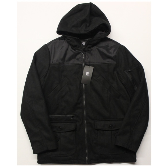 Rock & Republic Other - Men's Rock & Republic Mixed Media Jacket - M